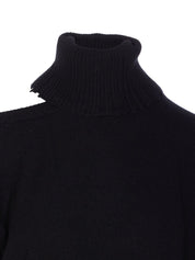 Uma Wang Black Sweater — Wool‑Cashmere Crew Neck