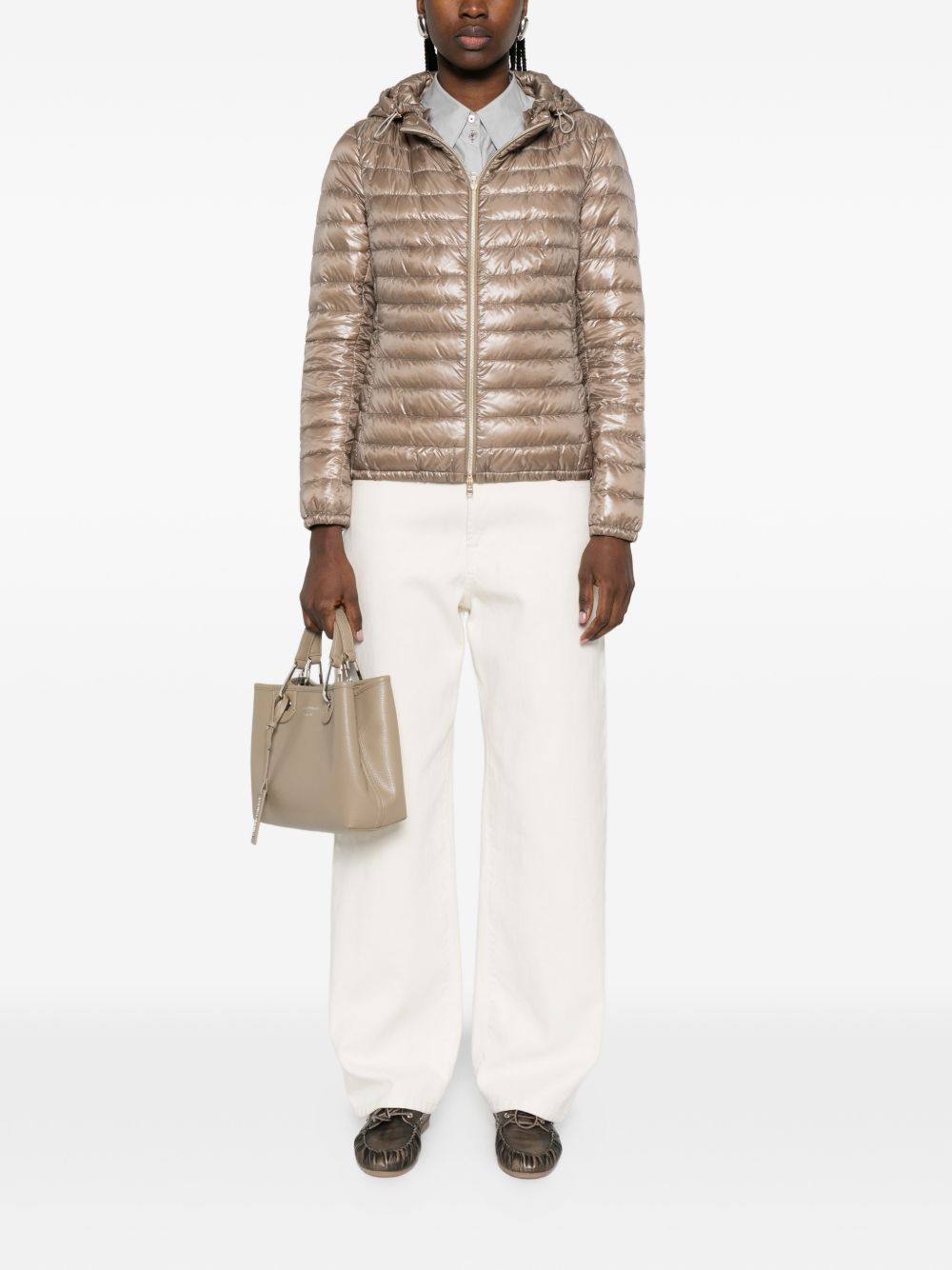 Herno Coats Dove Grey