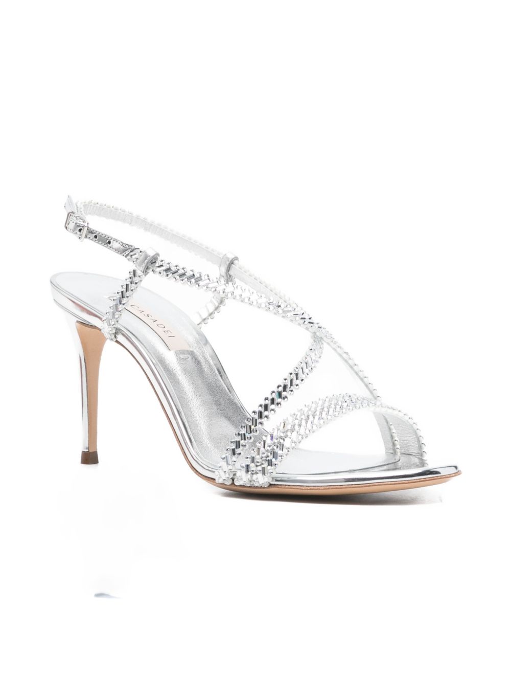 Casadei Sandals Silver — New Women’s Sandals 2026