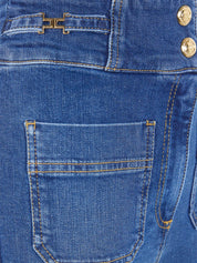 Elisabetta Franchi Jeans — Blue Flared Denim (Women)