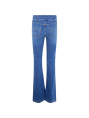 Elisabetta Franchi Jeans — Blue Flared Denim (Women)
