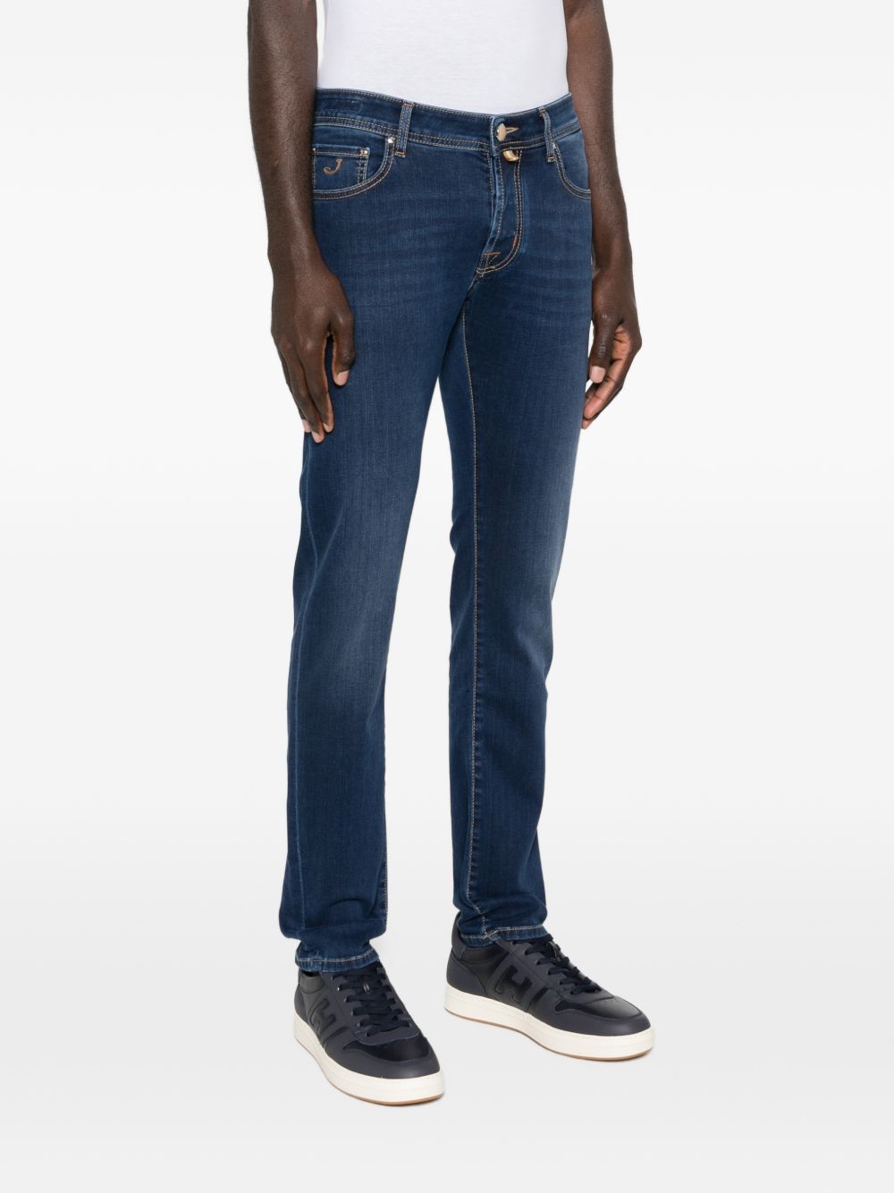 Jacob Cohen Jeans Blue — Super Slim Fit Jeans for Men