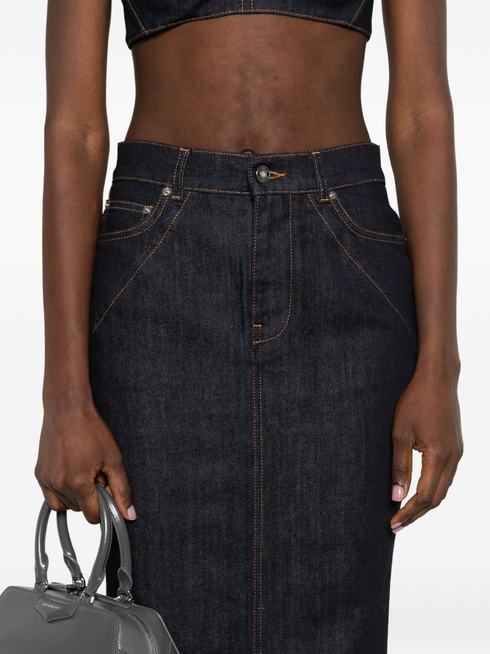 Givenchy Blue Denim Skirts — New In Spring-Summer 2026