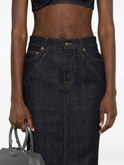 Givenchy Blue Denim Skirts — New In Spring-Summer 2026