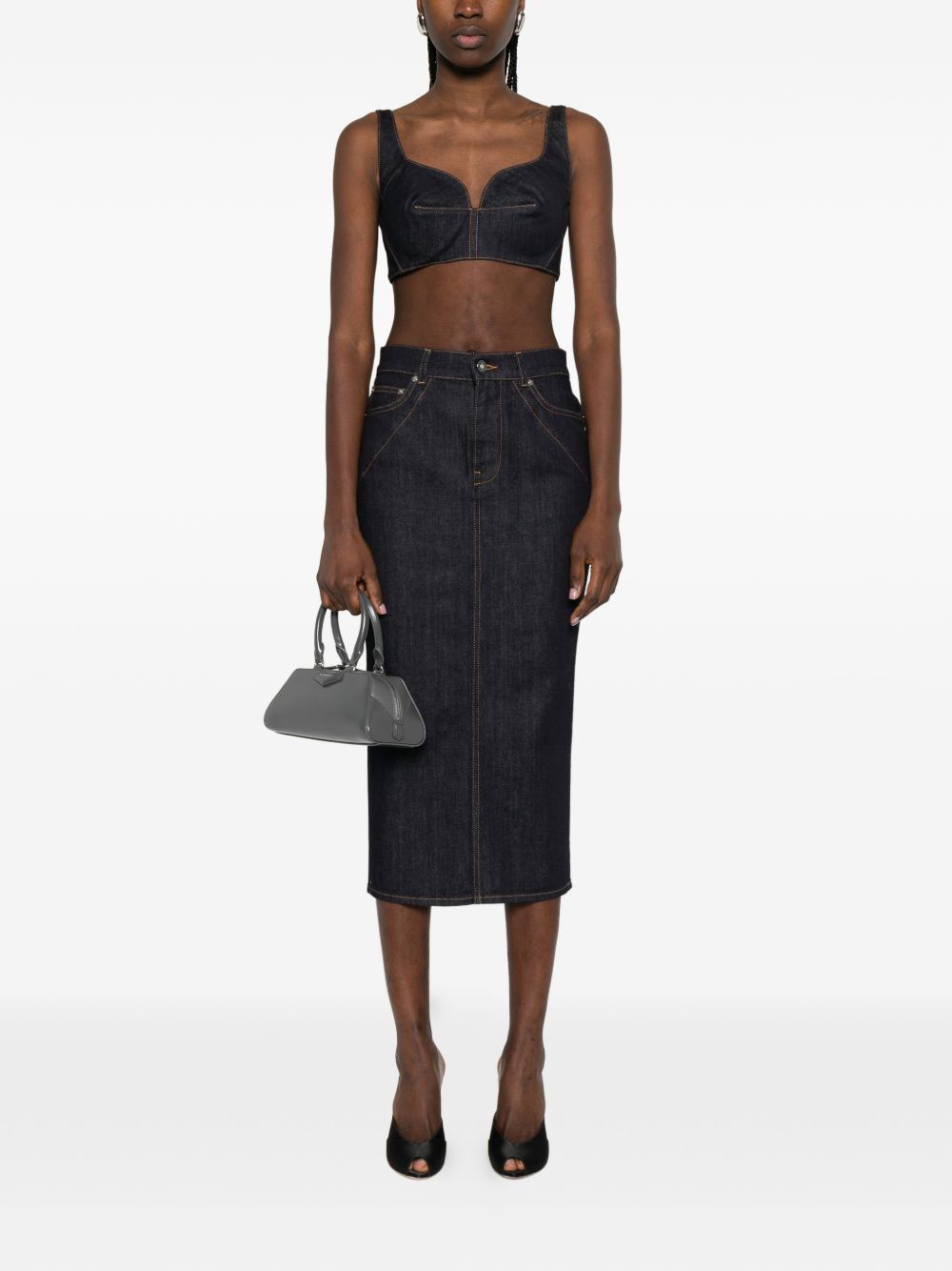 Givenchy Blue Denim Skirts — New In Spring-Summer 2026