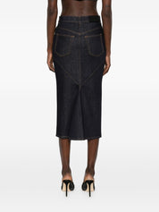 Givenchy Blue Denim Skirts — New In Spring-Summer 2026