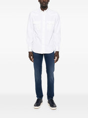 Jacob Cohen White Shirts — Men's Cotton Blend (New)