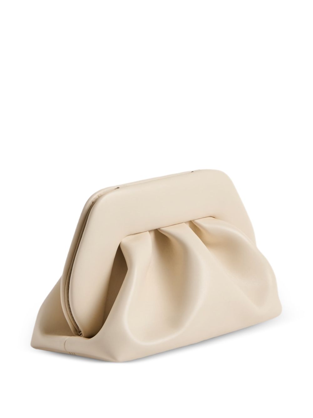 Themoire' Beige Clutches — Vegan Leather Clutch Bag