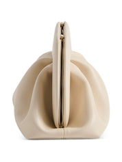 Themoire' Beige Clutches — Vegan Leather Clutch Bag