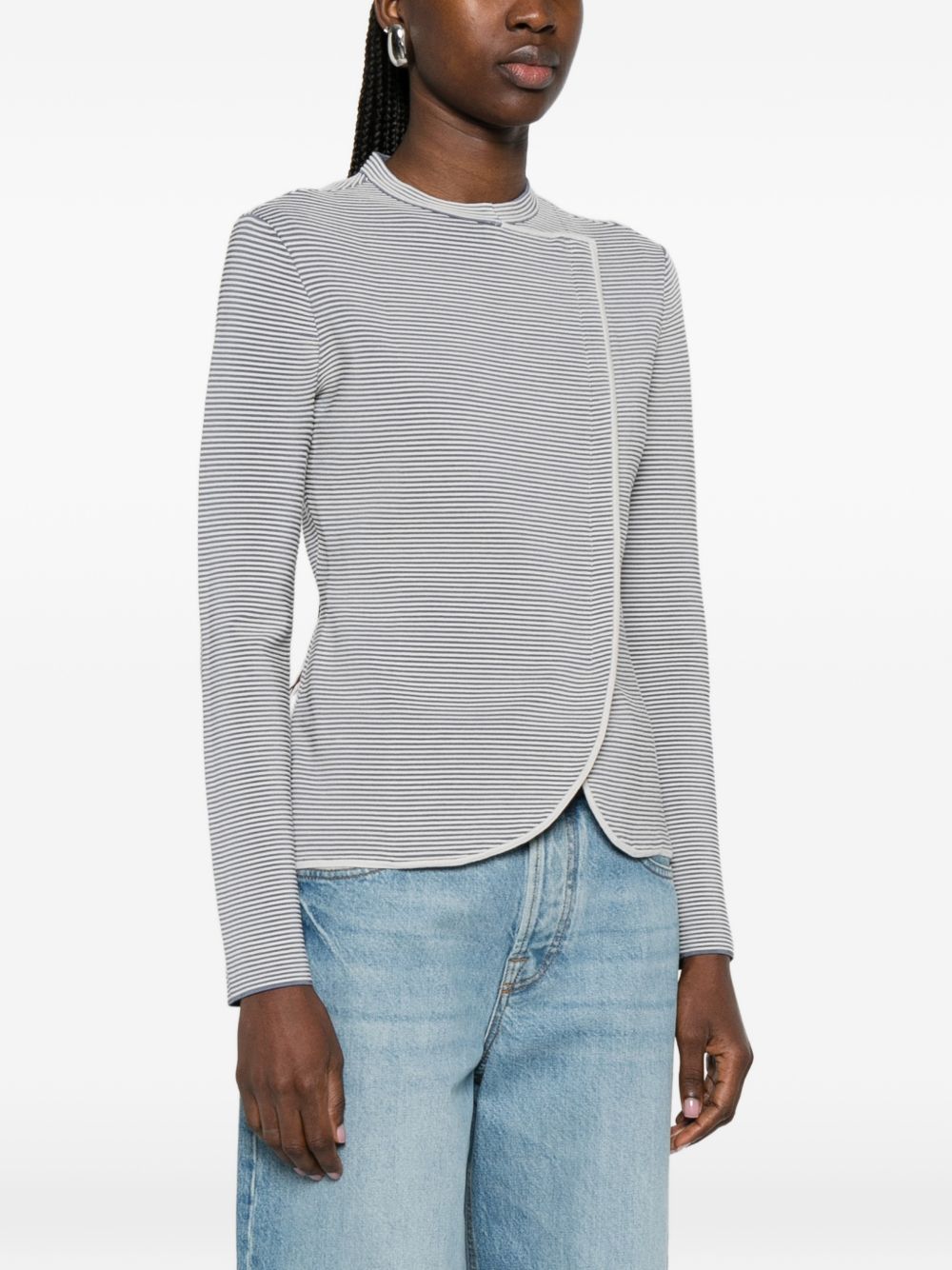 Emporio Armani Jackets Grey — Women's Luxury Jackets