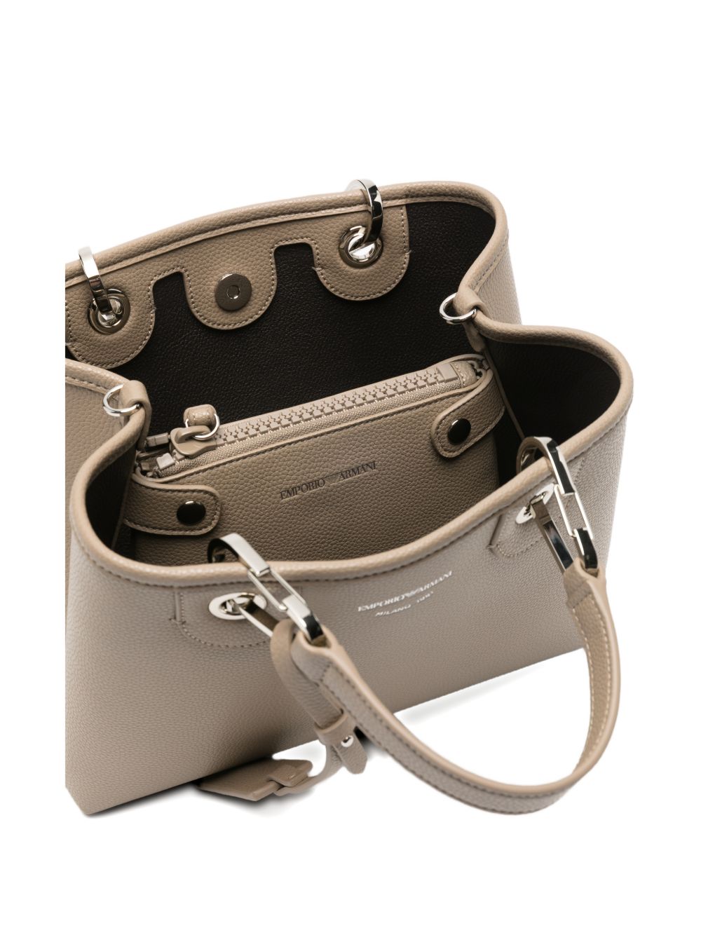 Emporio Armani Dove Grey Shopper Bag — New In 2026