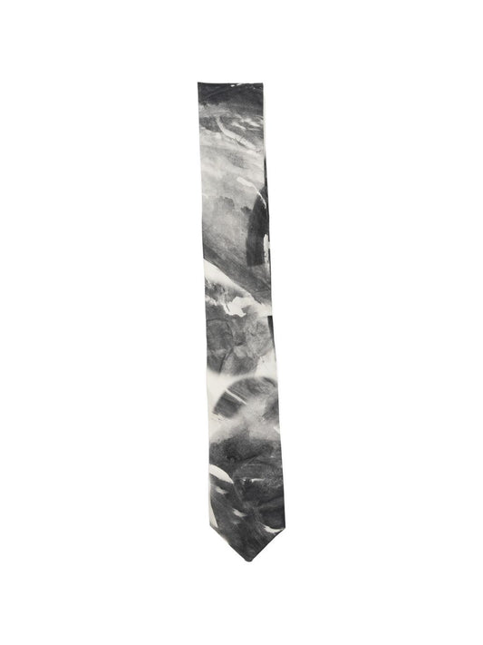 Alysi Silk-Nylon Ties Black — Luxury Accessories