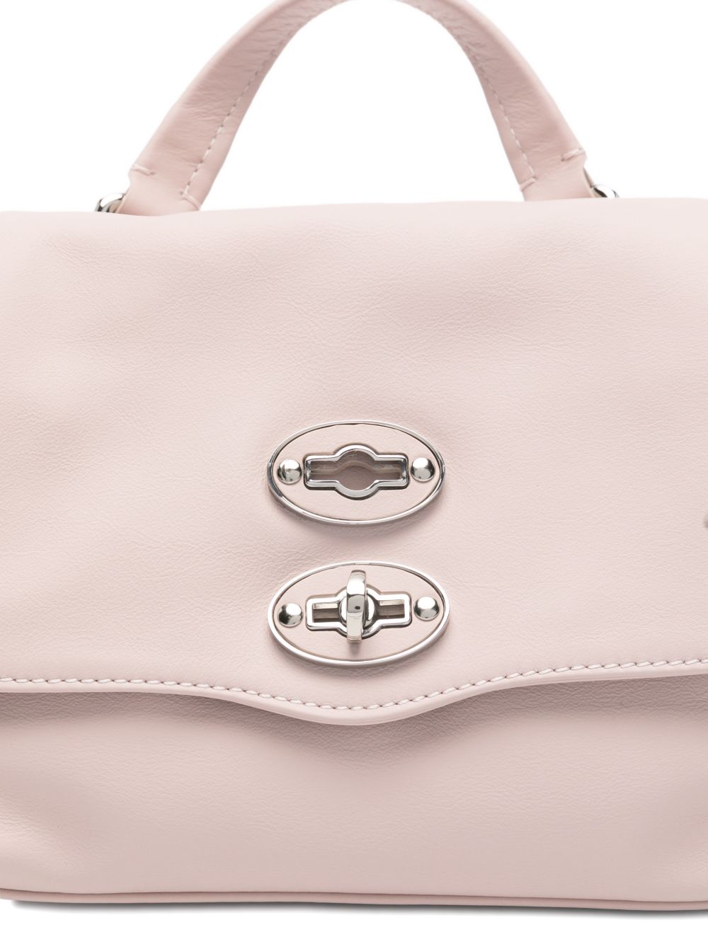 Zanellato Pink Handbag — Postina Saeta Baby Leather
