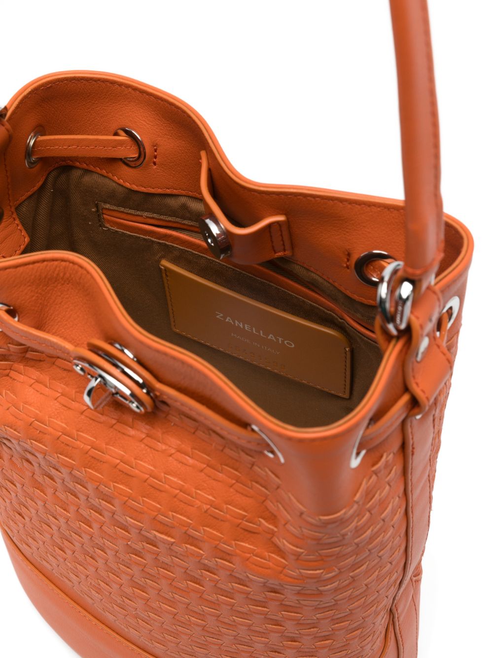 Zanellato Shoulder Bags — Orange Small Bucket