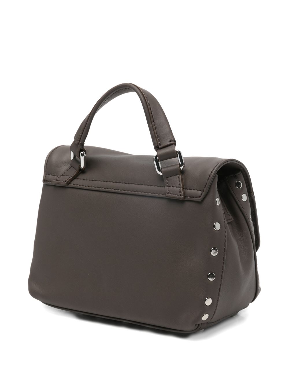 Zanellato Handbag — Postina Saeta Brown Leather