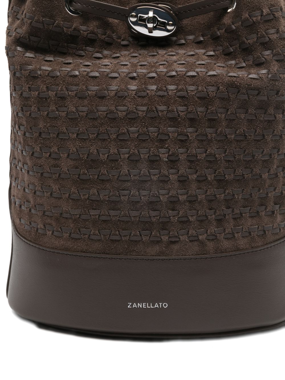 Zanellato Shoulder Bags — Brown Leather Bucket Bag