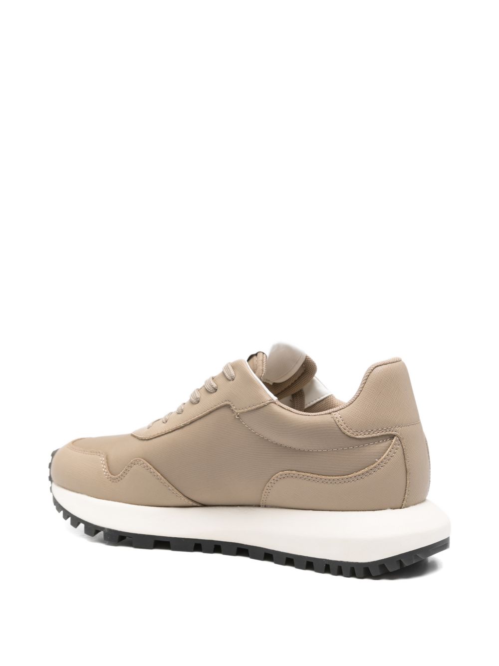 Emporio Armani Beige Sneakers — New Arrival