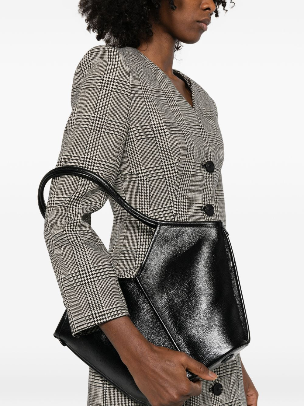 Hereu Black Calella Leather Shopper — New In