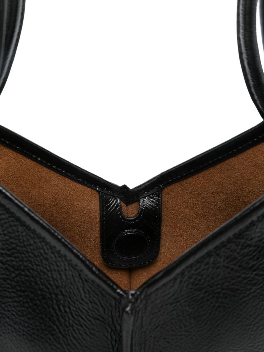 Hereu Black Calella Leather Shopper — New In