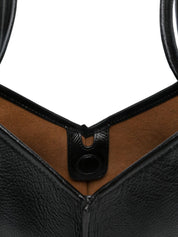 Hereu Black Calella Leather Shopper — New In