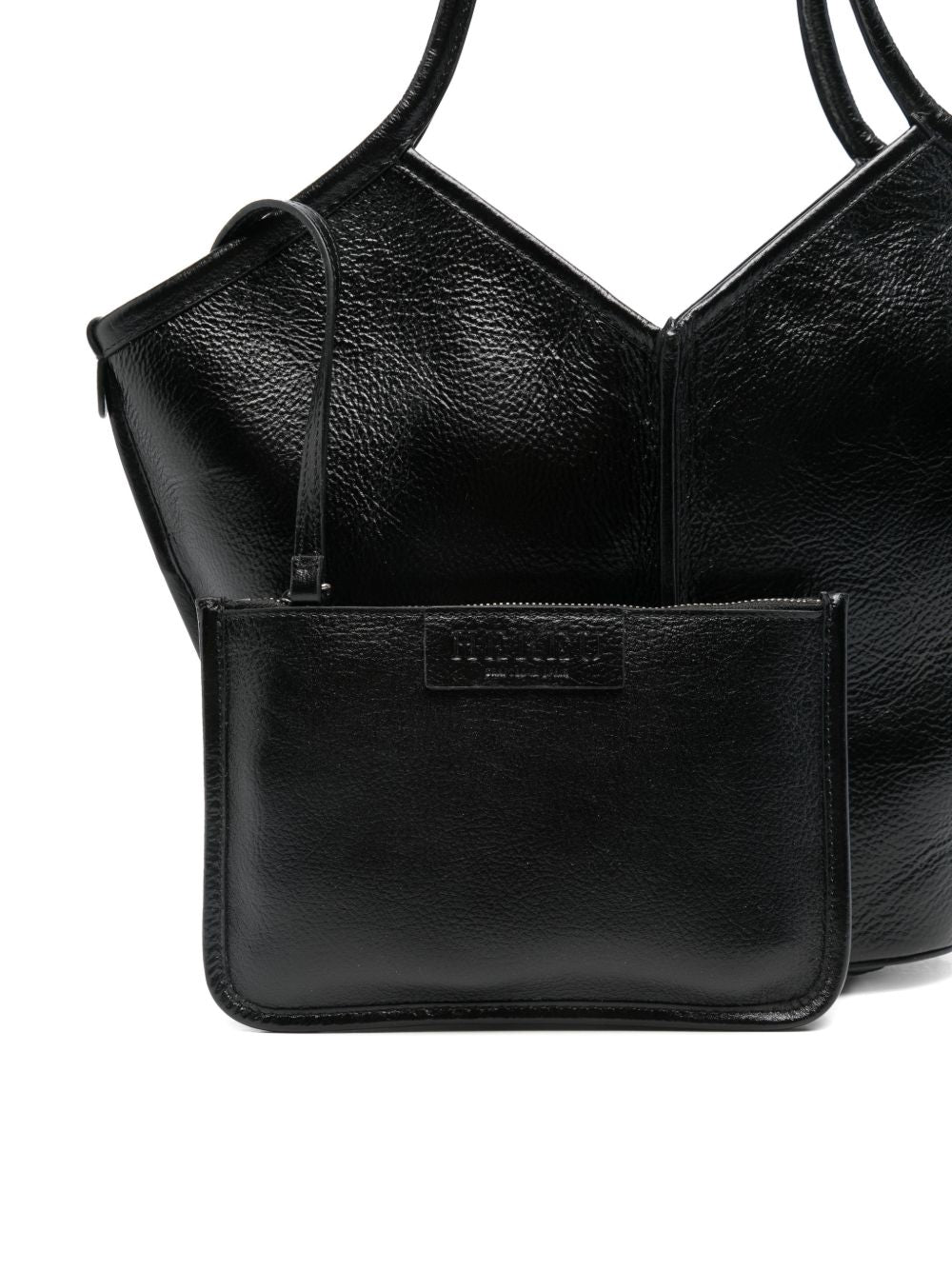 Hereu Black Calella Leather Shopper — New In