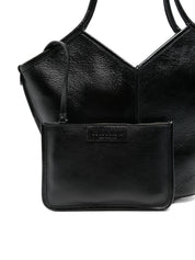 Hereu Black Calella Leather Shopper — New In