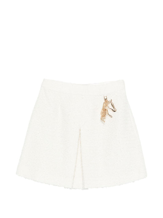 Emporio Armani Skirts — Capsule Pre White Pleated Mini