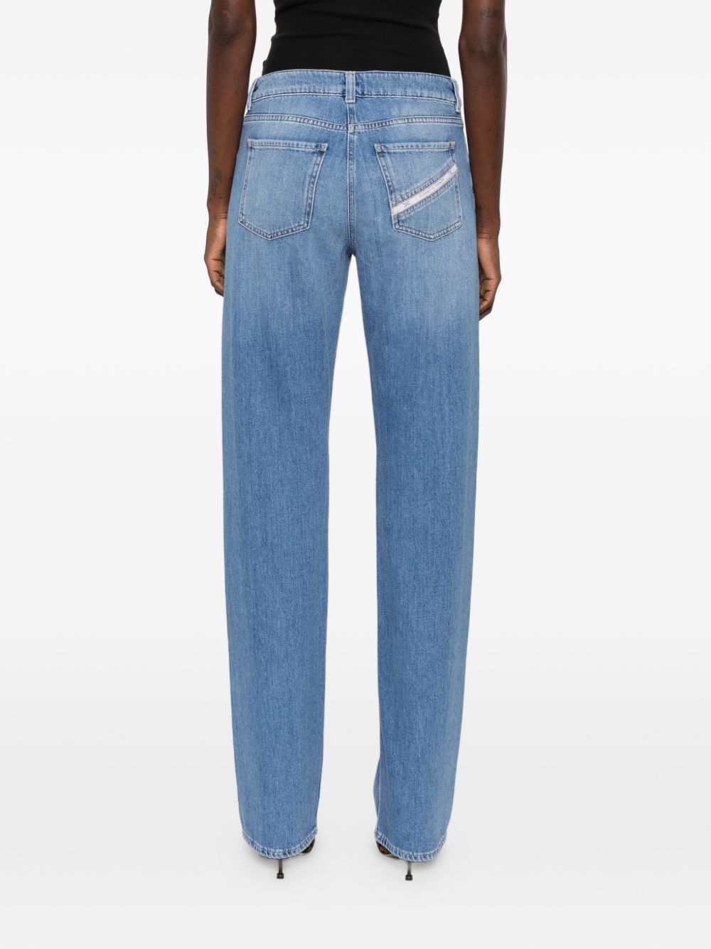 Elisabetta Franchi Jeans — Clear Blue Maternity Jeans
