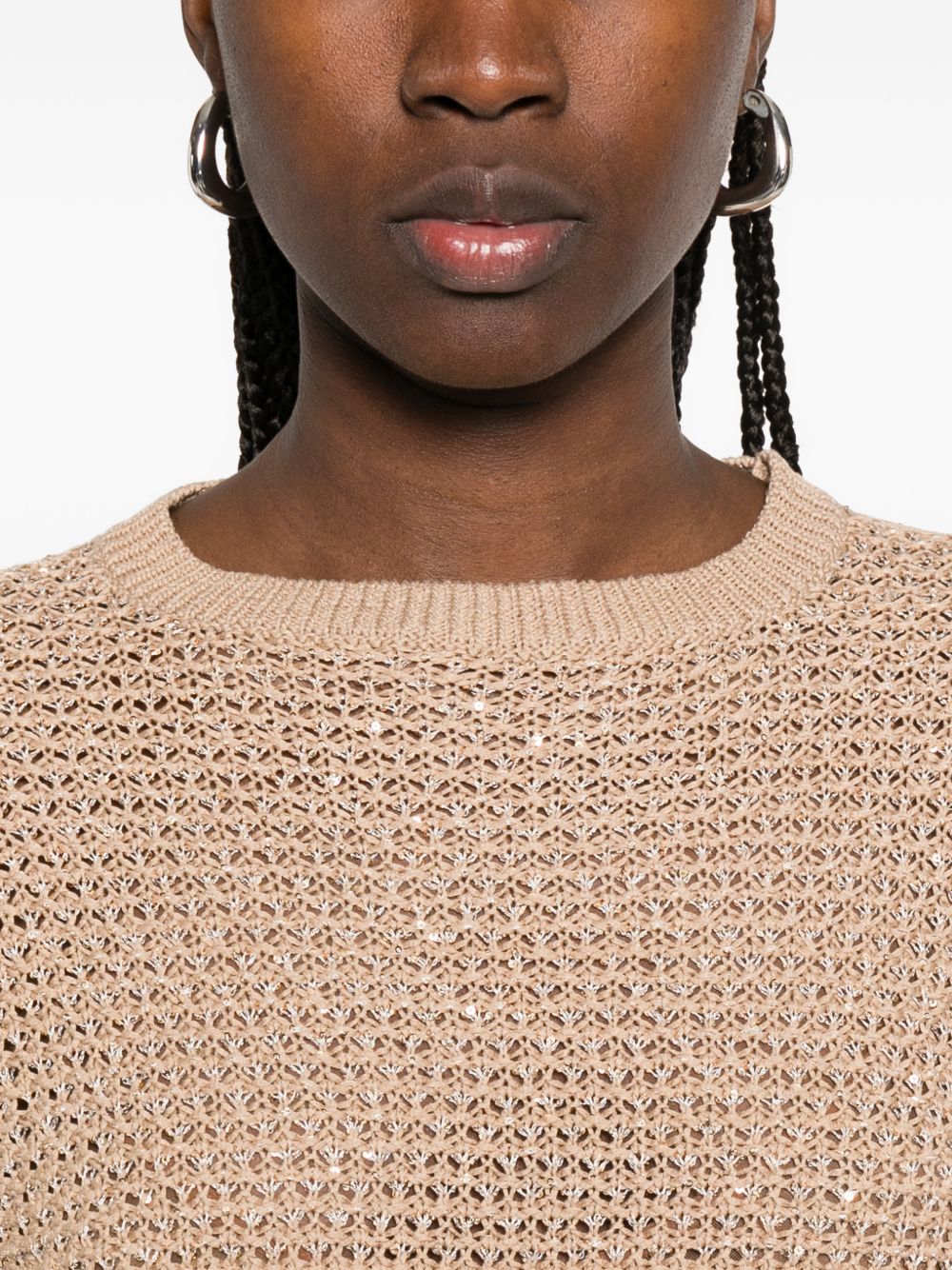 Fabiana Filippi Sweaters Beige