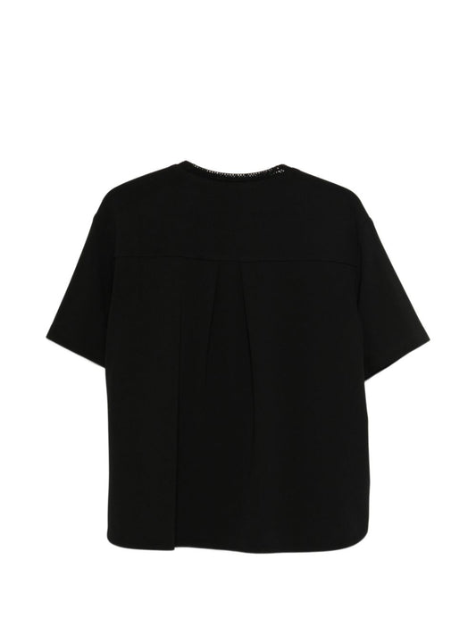 Emporio Armani Black Sweaters — Women's Topwear Collection