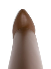 Givenchy Boots Leather Brown – Pointed Wedge Heel