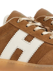 Hogan Leather Brown Sneakers for Women — New In