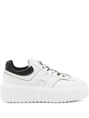 Hogan Sneakers White — Platform Leather Trainers