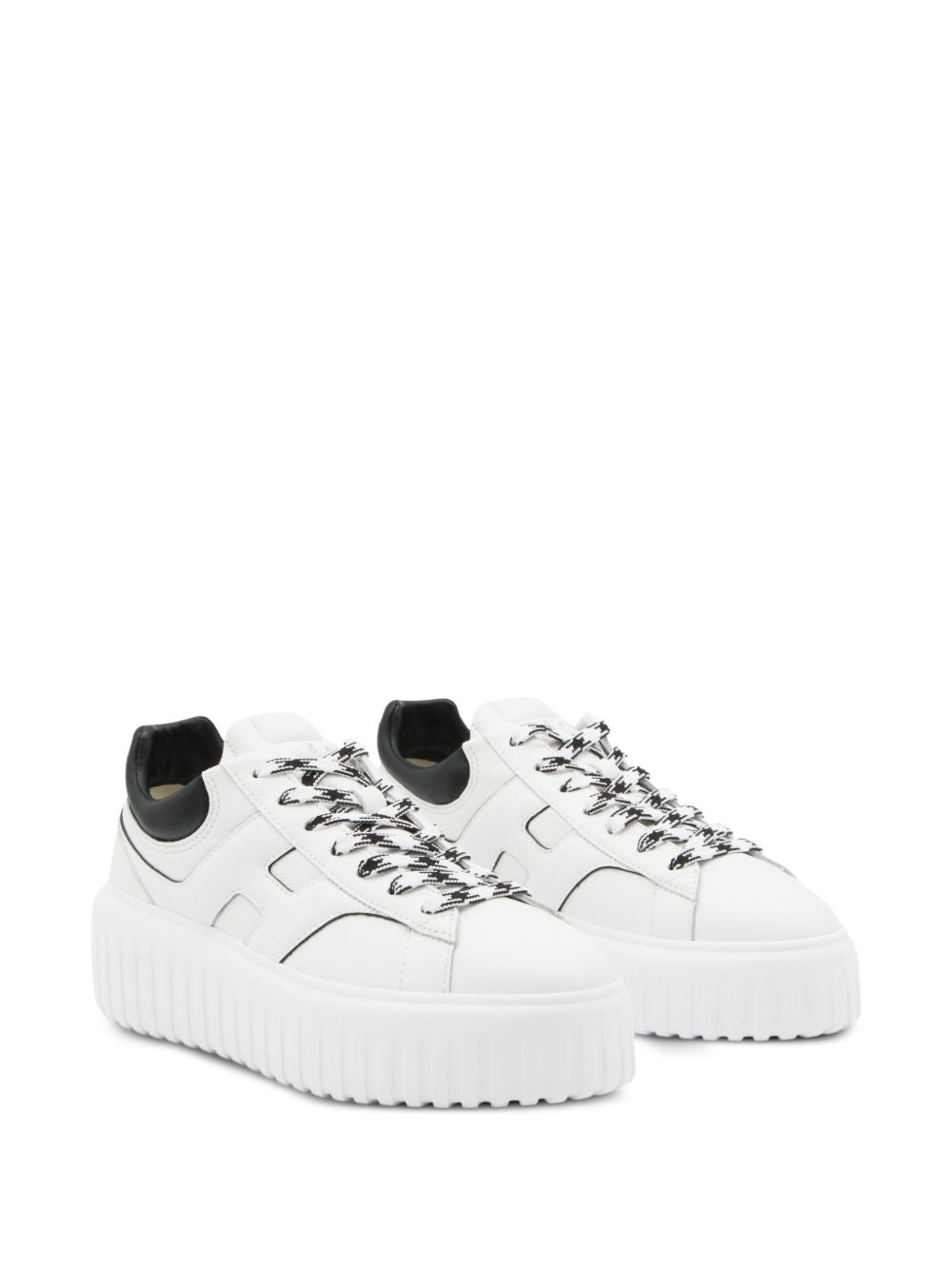 Hogan Sneakers White — Platform Leather Trainers
