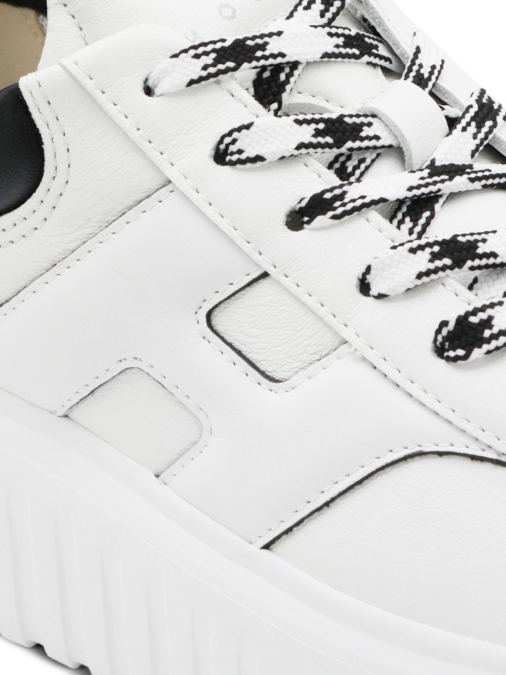 Hogan Sneakers White — Platform Leather Trainers