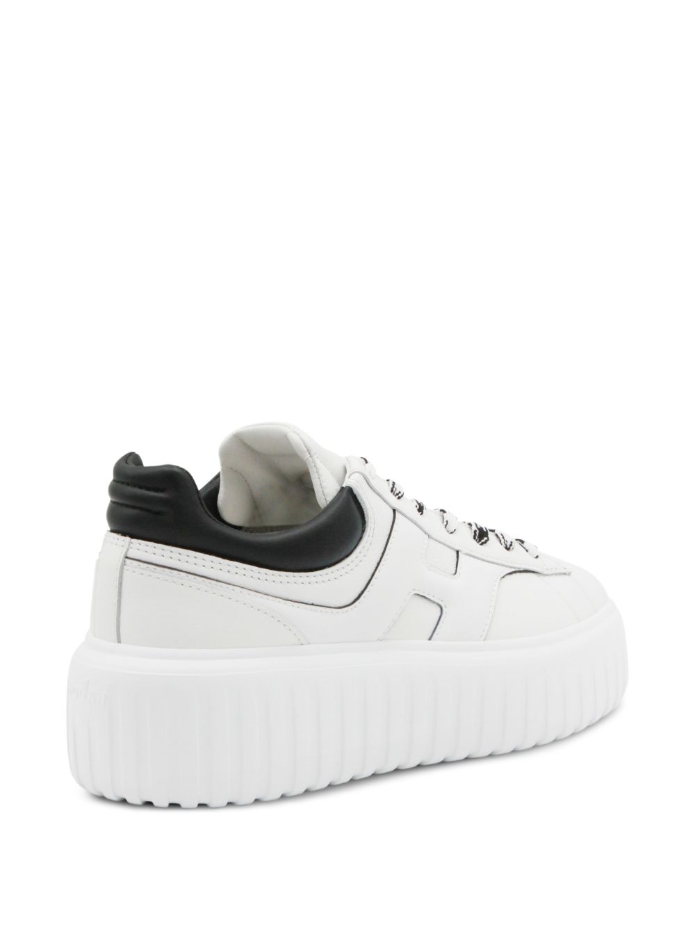 Hogan Sneakers White — Platform Leather Trainers