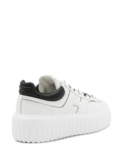 Hogan Sneakers White — Platform Leather Trainers