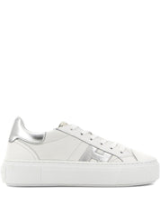 Hogan Sneakers Silver — Women's H705 Platform
