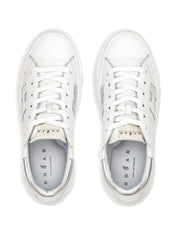 Hogan Sneakers Silver — Women's H705 Platform