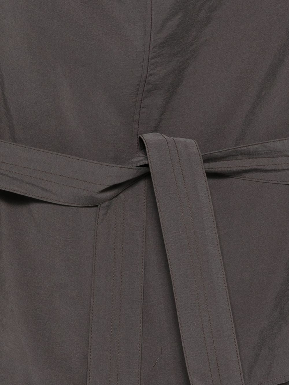 Alysi Grey Cowl-Neck Top | Luxury Topwear for Women