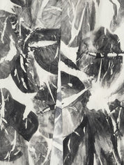 Alysi Skirts — Black Printed Slit Skirt, New In