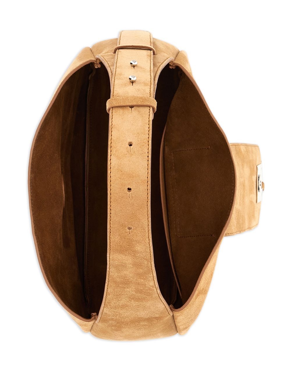Hogan Shoulder Bags — Beige Leather Hobo (Women)