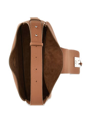Hogan Leather Brown Shoulder Bag — New In