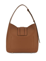 Hogan Leather Brown Shoulder Bag — New In
