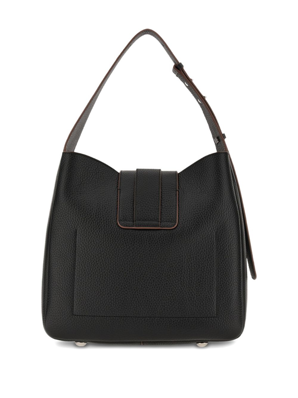 Hogan Shoulder Bags — Black Leather Hobo, New In