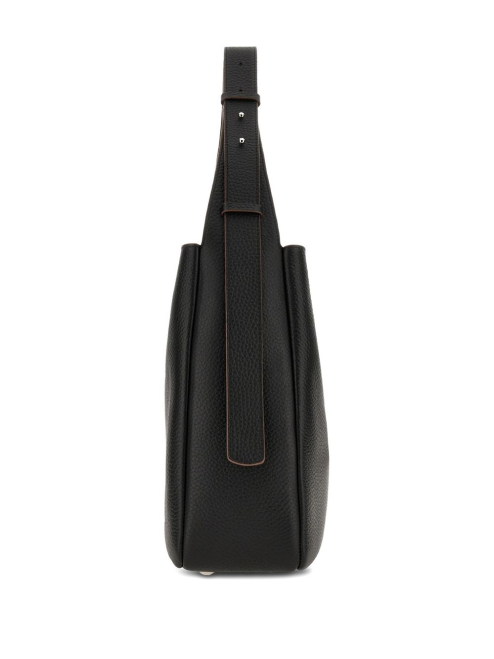 Hogan Shoulder Bags — Black Leather Hobo, New In