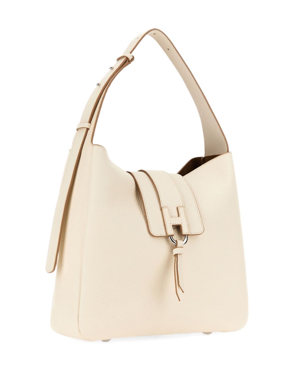 Hogan Shoulder Bags — White Leather Hobo (New In)