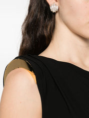 Elisabetta Franchi Dresses — Black Asymmetrical Hem