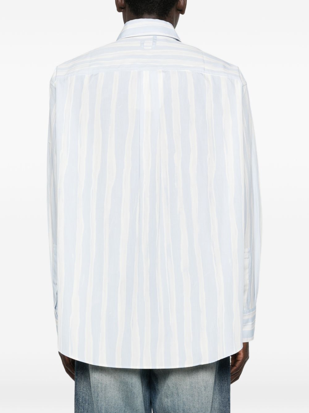 JACQUEMUS Shirts Clear Blue