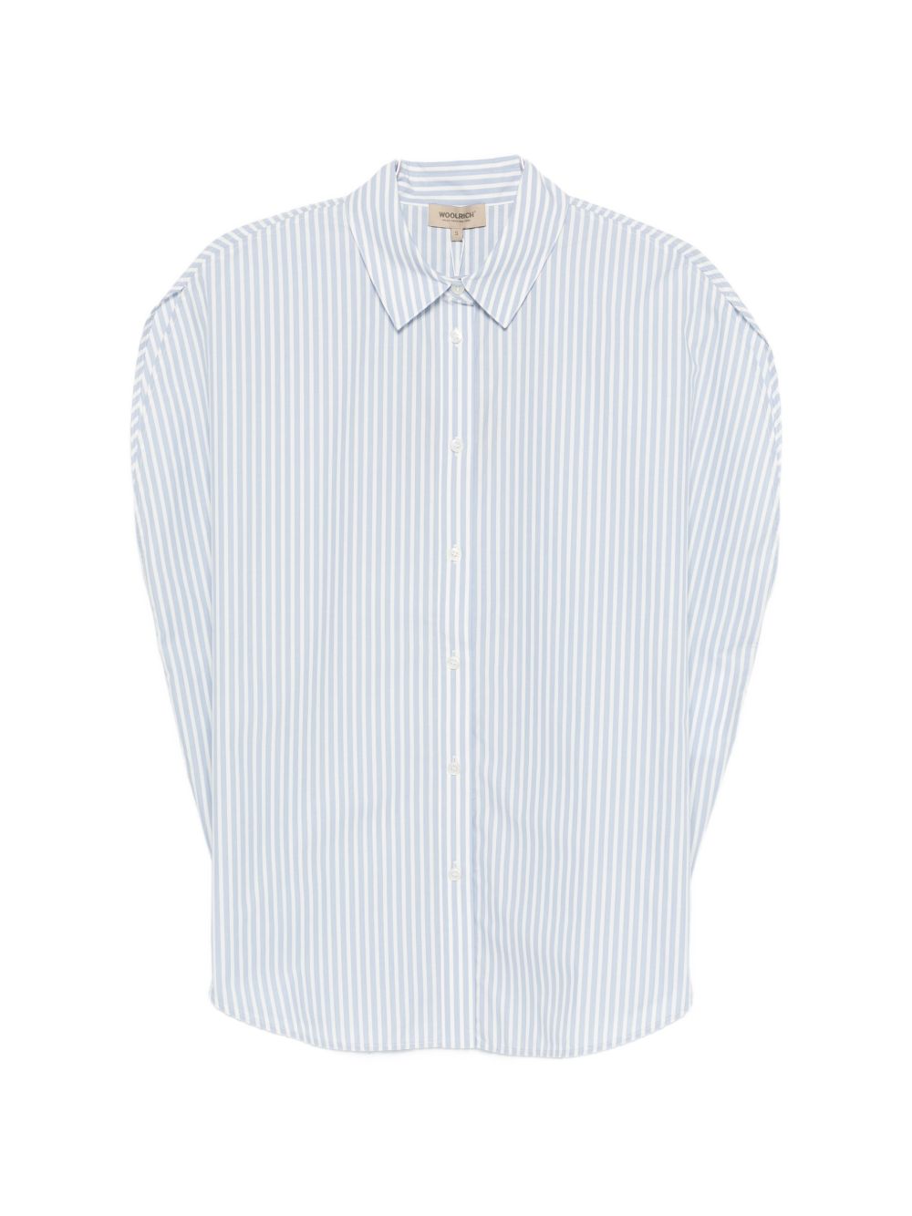 Woolrich Shirts Clear Blue